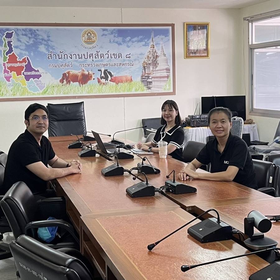 วันที่ 26 กุมภาพันธ์ 2569 ส่วนสุขภาพสัตว์ ร่วมประชุมเน้นย้ำมาตรการลดความเสี่ยงฟาร์มสัตว์ปีก