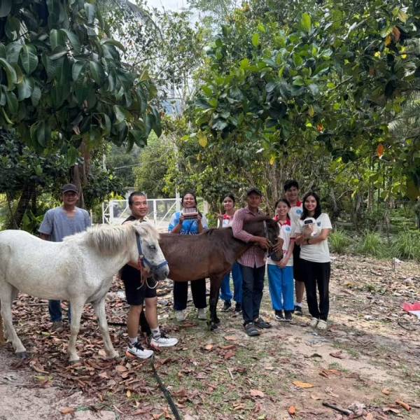 วันที่ 9 เมษายน 2569  เก็บตัวอย่างเลือดม้าภายใต้โครงการสร้างสถานภาพการปลอดโรคโลหิตจางติดเชื้อในม้า ปีงบประมาณ พ.ศ. 2569