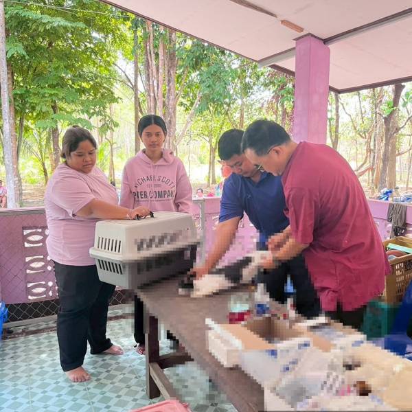 โครงการปศุสัตว์ร่วมใจกำจัดภัยโรคพิษสุนัขบ้า