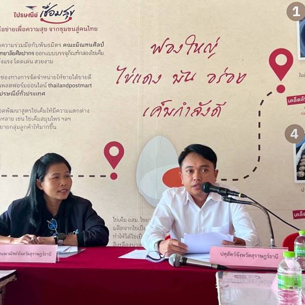 ประชุมชี้แจงขั้นตอนและแนวทางการลงพื้นที่ตรวจสอบการขออนุญาตใช้ตราสัญลักษณ์สิ่งบ่งชี้ทางภูมิศาสตร์ (GI) ไข่เค็มไชยา
