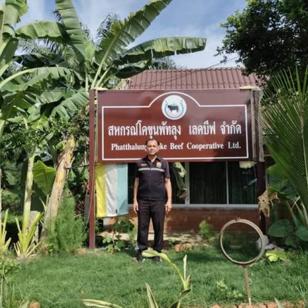 ปศุสัตว์จังหวัดพัทลุง ร่วมกับหน่วยงานในสังกัดกระทรวงเกษตรและสหกรณ์ลงพื้นที่ติดตามการดำเนินงาน ณ สหกรณ์โคขุนพัทลุง เลคบีฟ จำกัด