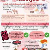 กินหมูดิบ เสี่ยงหูดับ