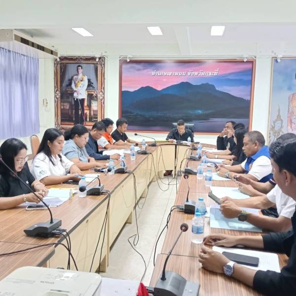 สำนักงานปศุสัตว์อําเภอเขาพนม เข้าร่วมประชุมคณะกรรมการให้ความช่วยเหลือผู้ประสบภัยพิบัติอำเภอเขาพนม (ก.ช.ภ.อ. เขาพนม) ครั้งที่ 2/2569