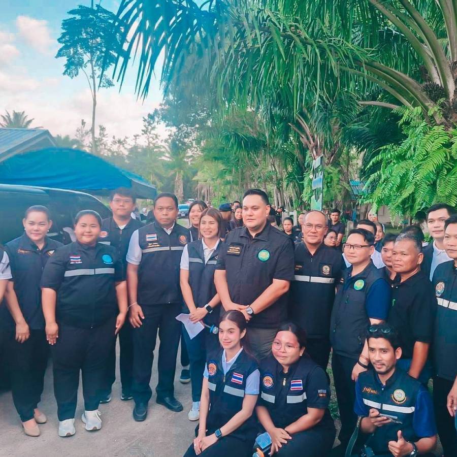 ร่วมต้อนรับรัฐมนตรีช่วยว่าการกระทรวงเกษตรและสหกรณ์ ลงพื้นที่ปฎิบัติราชการ จังหวัดกระบี่