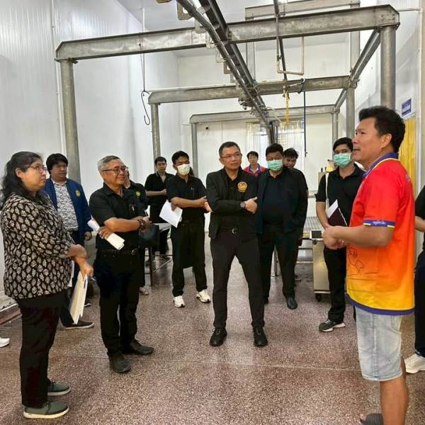 วันที่ 7 มกราคม 2569 ตรวจประเมินโรงฆ่าสัตว์และโรงพักสัตว์