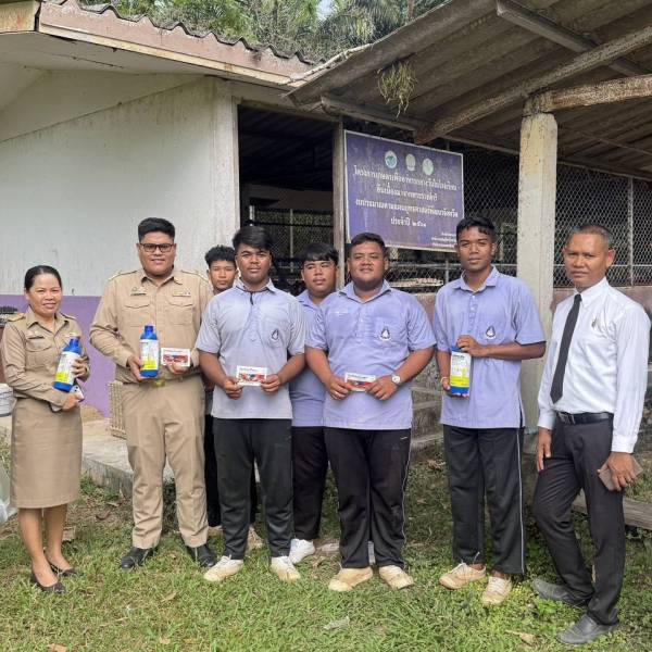 ลงพื้นที่ตรวจเยี่ยมให้คำปรึกษาแนะนำการเลี้ยงสัตว์
