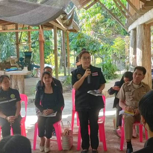 ปศุสัตว์จังหวัดระนอง เข้าร่วมจัดทำแผนการขับเคลื่อนการเกษตรระดับหมู่บ้านสู่การผลิตสินค้าเกษตรมูลค่าสูง