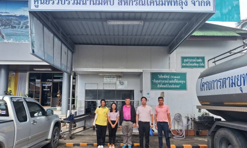 ระหว่างวันที่ 13-14 พฤษภาคม 2568 ส่วนส่งเสริมฯ ร่วมเก็บตัวอย่างน้ำนมดิบ และรับสมัครผู้ประกอบการเข้าร่วมโครงการอาหารนมเพื่อเด็กและเยาวชน กลุ่มที่ 7 